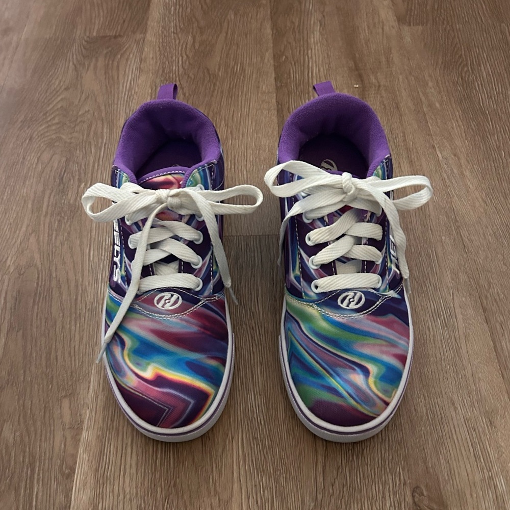 Purple Galaxy Heelys